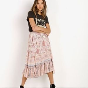 Spell and the Gypsy Zahara midi skirt size Medium